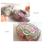 セミオーダー♡上品ダマスクおしりふきケース