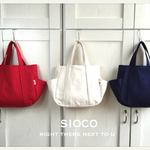 Ricoシリーズ 8号帆布 トートバック M  Bianco