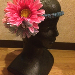 フラワーヘアアクセ⑤