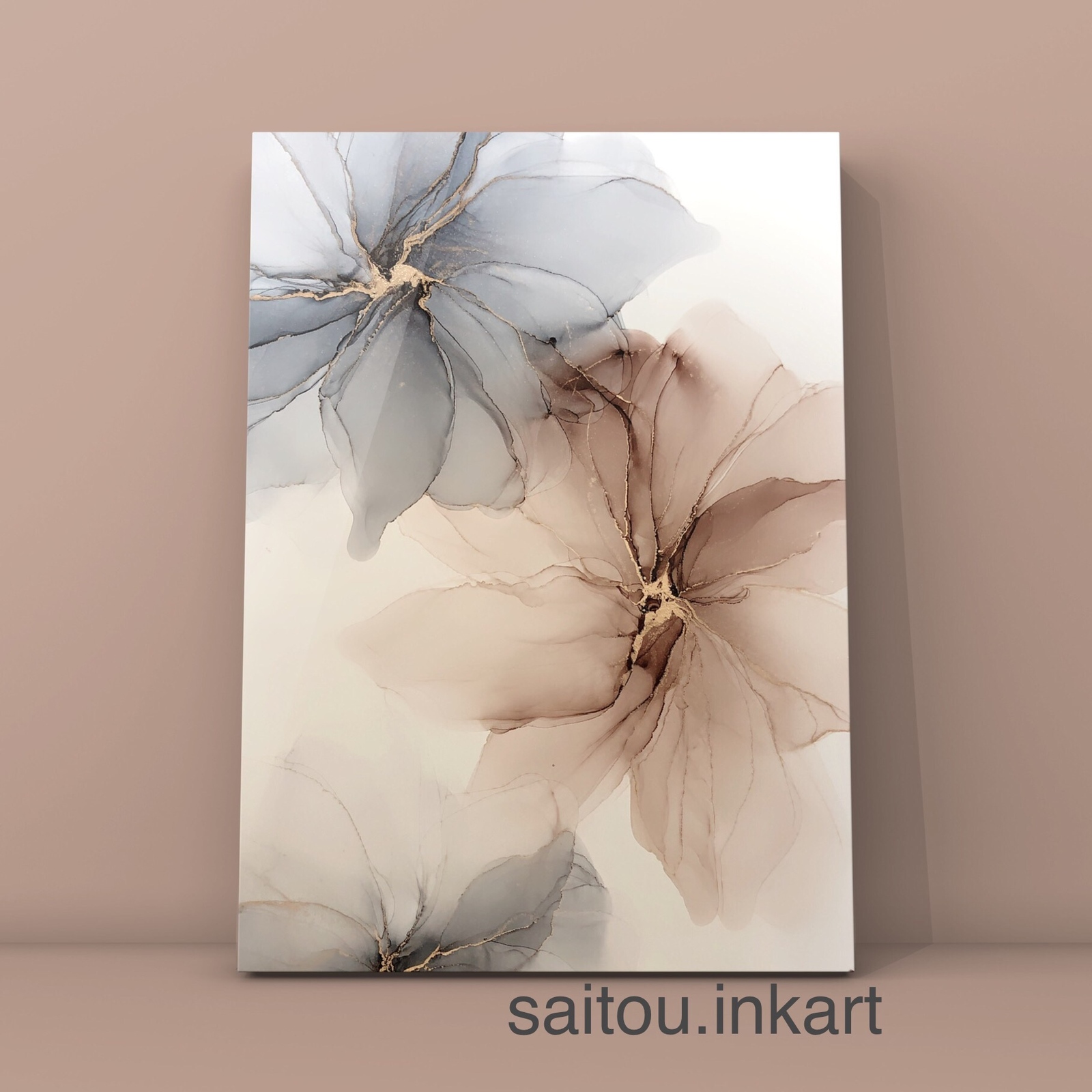 アルコールインクアート 送料無料 アルコールインクアート No.84 A4 - SAITOU'S GALLERY