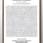 1-9402■A3アートポスター『ウィリアムモリス　WilliamMorris』絵画/イラスト/マット/北欧