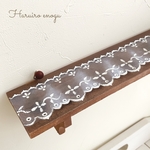 トールペイント　手描きレース　　飾り棚　カントリー雑貨　インテリア雑貨　木製棚　トールペイント作品