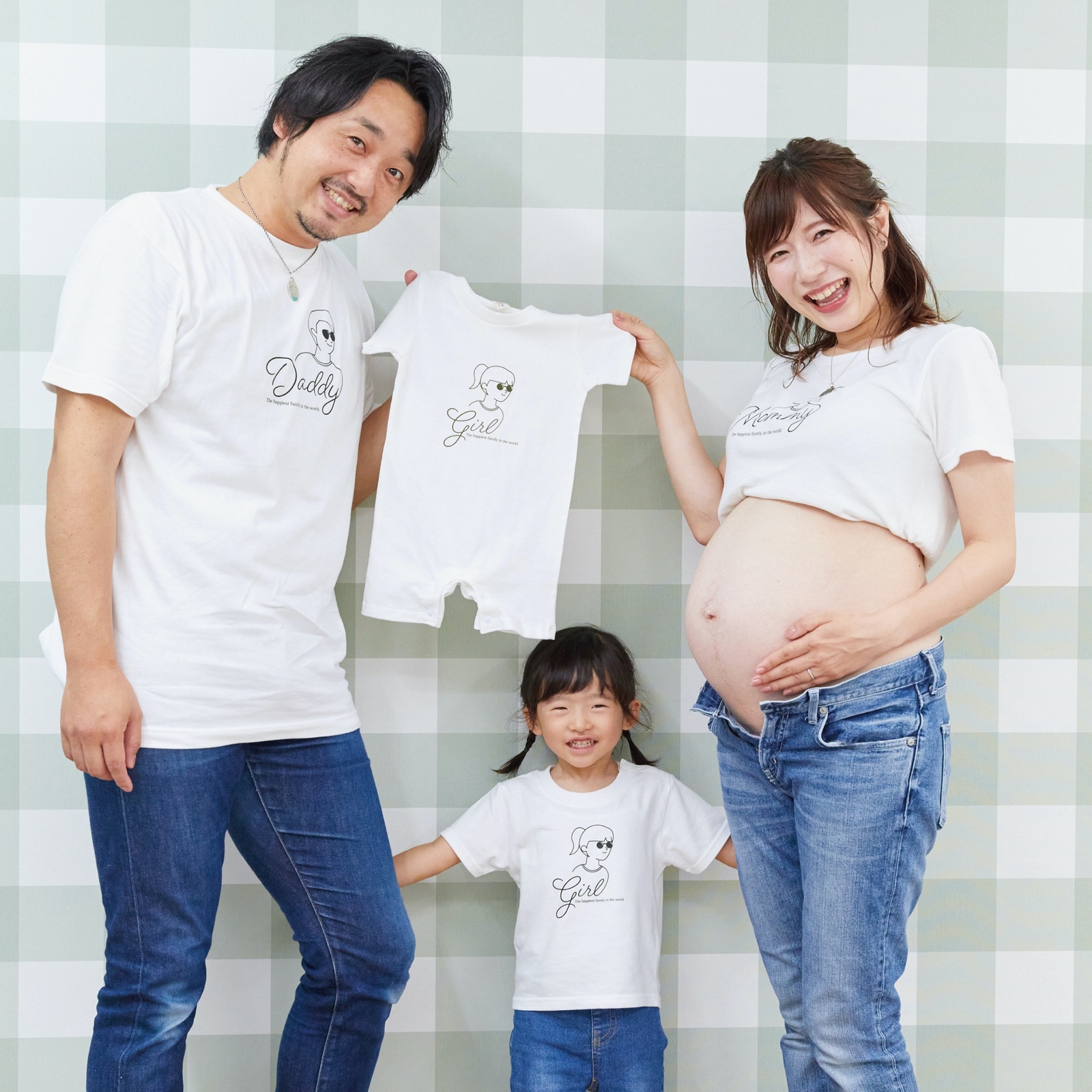 3枚 名入れTシャツ　親子コーデ　ギフト　双子コーデ　ファミリーフォト 楽天市場】Tシャツ 名入れ 親子 親子コーデ プレゼント キッズ