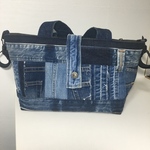【送料無料】デニムリメイク★ワンちゃん用カートバッグ・バギー用バッグ　No.008
