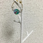 ＊さわやかなイヤリング＊ブルー＊