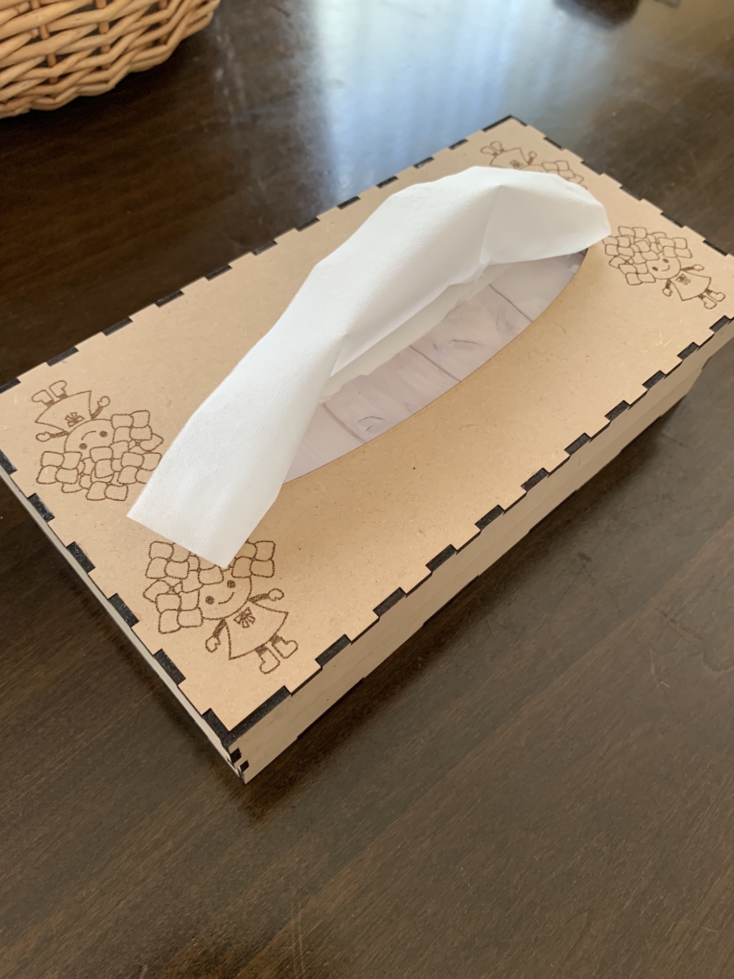ティッシュケース ボックス 木製の人気通販 | minne 国内最大級