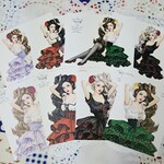 (再販×2)海外作家様 女の子ステッカー♡②