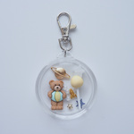 イニシャル shaka shaka key charm  (くま ロリポップ 宇宙 ロケット 星）