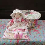 《h様ご依頼品》20ｃｍドール＆小物入れセット