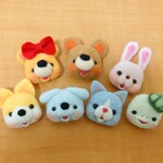 【yurikokazu様専用】動物たくさんブローチ