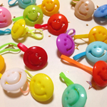 ニコちゃんのちびヘアゴム