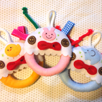 【受注製作】タグ付きがらがら３種