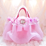 🌹Rococo調🌹design dress bag【マリーアントワネット・Pink】