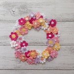 ★sale★編み花モチーフ