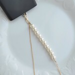 iPhone/Android全機種対応スマホショルダー/スマホチェーン （2）：perl×gold
