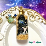 月面着陸~ glowing earth  (Part 1)バックチャーム  ✩LEDライト付き ✩蓄光