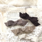 【トリプルりぼん】犬用バレッタ　犬用リボン  トップノット