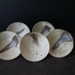絹白釉飯碗②⑥