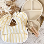 離乳食セット　出産祝い　プレゼント　シリコンボウル　離乳食エプロン