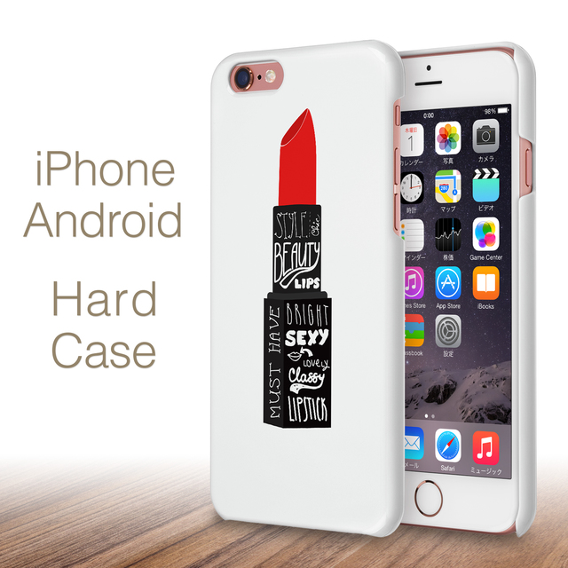 おしゃれなリップ柄 ハードケース Iphone 12 Se 11 Max Xr Xs 8 7 6 5 Android 各種対応 ハンドメイドマーケット Minne