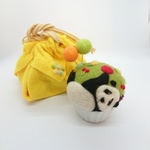 特別価格ピンクッションとピンボール&収納袋(フルーツパンダ)