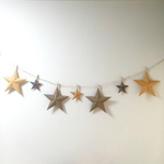 夜空のガーランド バーンスター 立体星