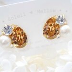 ＊Crystal pearl bijou*bridal/wedding/結婚式/ｳｪﾃﾞｨﾝｸﾞ/ﾌﾞﾗｲﾀﾞﾙ/