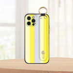 マルチボーダー 北欧イエロー ベルト付きTPUケース iPhone Galaxy HUAWEI ron01-M160
