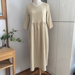 ☆Riseandshine様　オーダー商品　スラブダブルガーゼワンピース