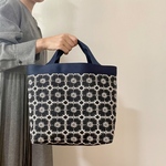 トートバッグ *⚮* anemone navy *⚮*