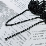 【約100cm】ブラックチェーン