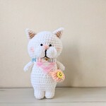 kumiko43様専用   あみぐるみ 白ねこさん