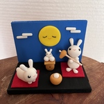 お月見うさぎ