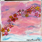 plumeria rainbow -sunset-