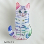 猫＊ブローチ