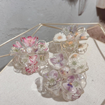 flower･:*+.claw clip