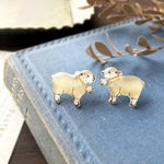 Sheep earring｜ひつじのイヤリング・ピアス〔動物シリーズ〕 