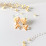 特集掲載《再販3》金木犀の秋色イヤリング/ピアス