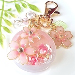 桜のシェイカーキーホルダー(円)