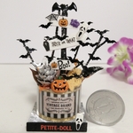 (No.56) コウモリが舞うハロウィンオブジェ