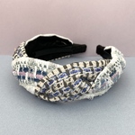 LINTON TWEED♡大人のためのツイストリボン♡カチューシャ♡