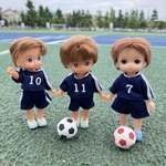 001 ミキちゃんマキちゃんフレンド　りくくん　ゆうくん　だいくん　サッカーユニフォーム　ハンドメイド　服