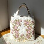 apiko1235様専用　お花のリースのバッグⅡ