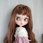 jinrin0901様ご予約品※709※アイボリーのラグランスリーブカットソー※ブライスアウトフィット※1/6ドール服