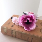 お花のバナナクリップ