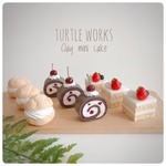 粘土のプチケーキ３個セット