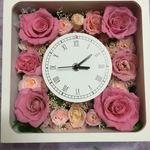 【訳あり 特価 送料込み】花時計 ピンク