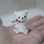 4.2cm ミニクマちゃん (スノーホワイト)