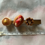 甘いパンヘアクリップ