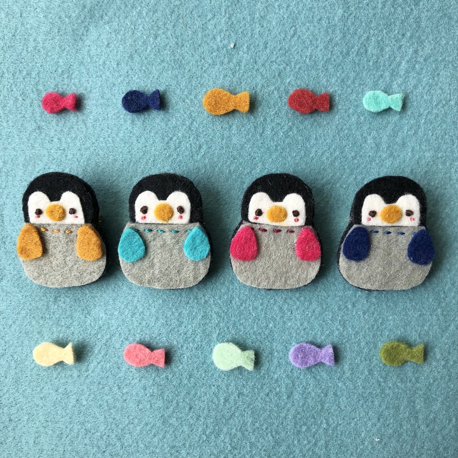 ペンギン - コサージュ・ブローチの人気通販 | minne 国内最大級